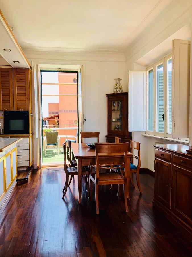 Penthouse Sea View Apartment Lido di Ostia Luaran gambar